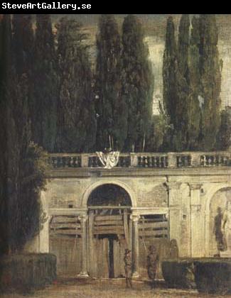 Diego Velazquez Villa Medici in Rome (Facade of the Grotto-Logia) (df01)